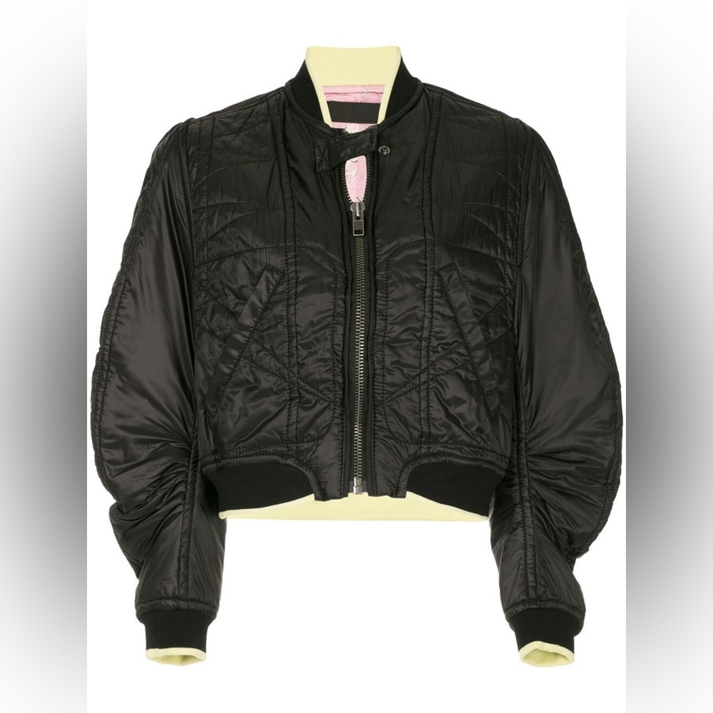 HAIDER ACKERMANN
Zoisite Technical Bomber Jacket - Black Size 36FR